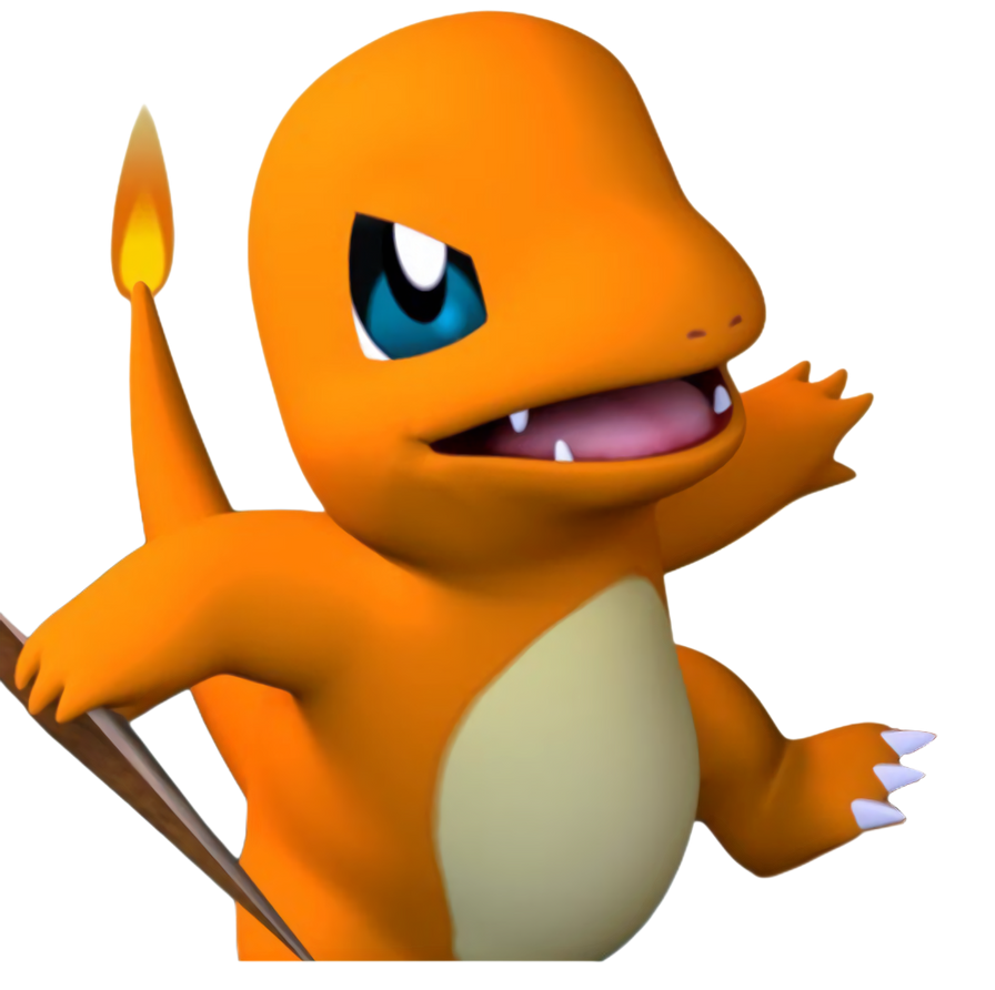 Starter Squad Charmander Render by VSRendersPlaza on DeviantArt
