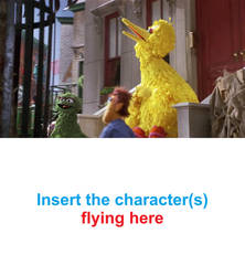 Big Bird Sees What