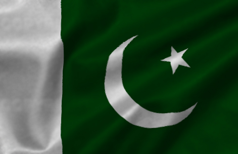 Pakistanese Realistic Flag