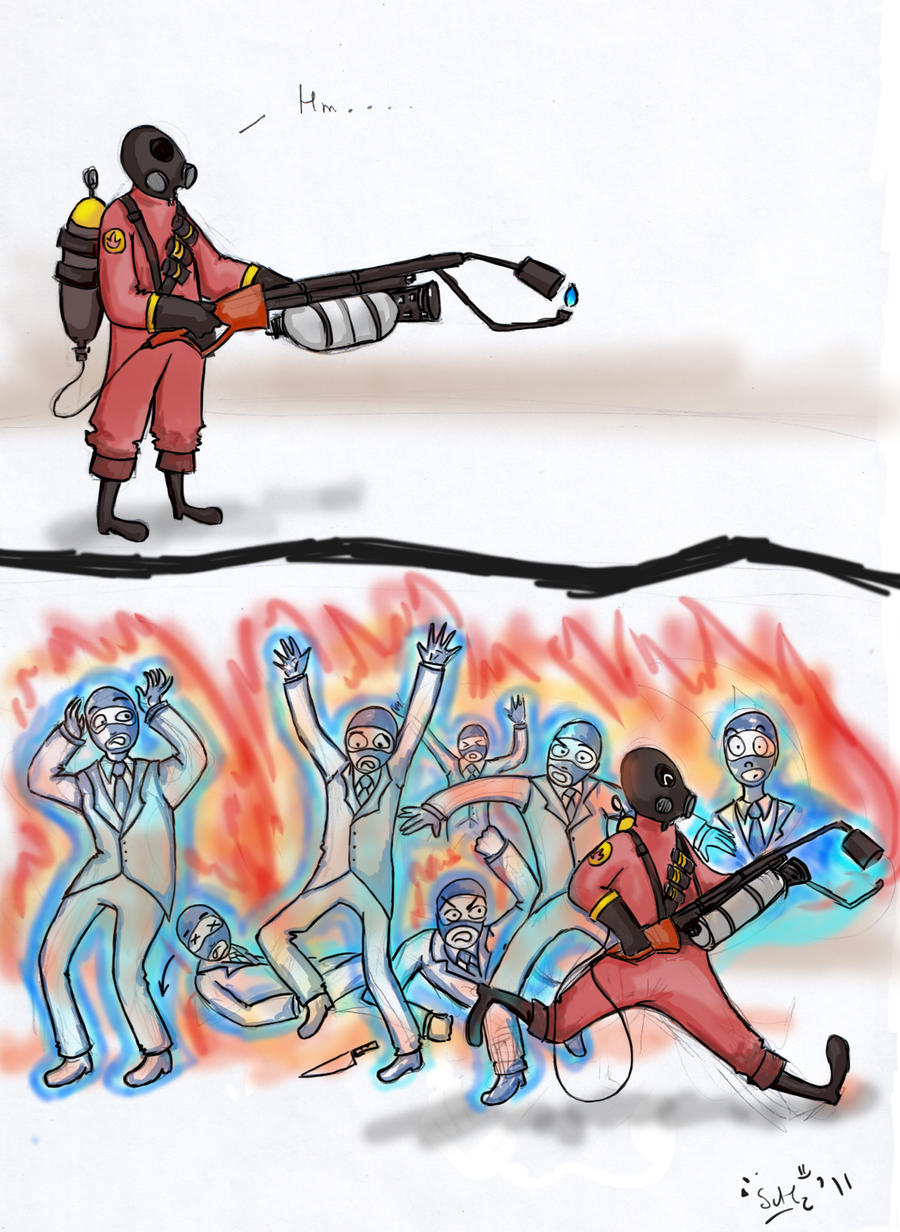 Pyro and ... by DymasyaSilver on DeviantArt