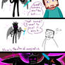 Steve and Enderbro (vk.com graffiti)