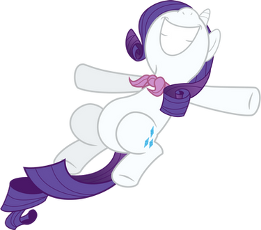 Rarity Smiling (lying)