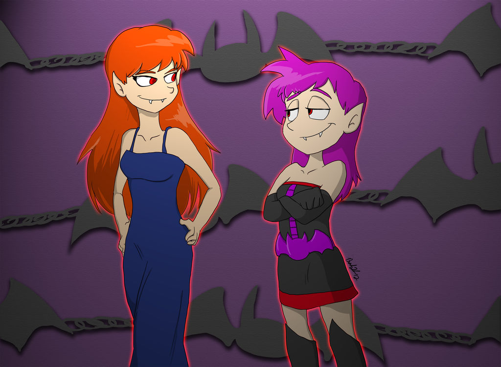Vampire Girls by Jurassiczalar on DeviantArt