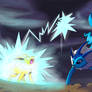 Jolteon vs Vaporeon