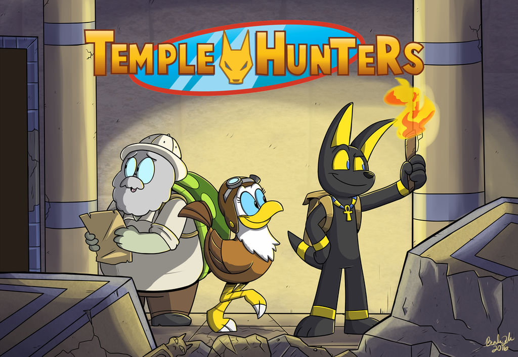 Temple Hunters Promotional Poster