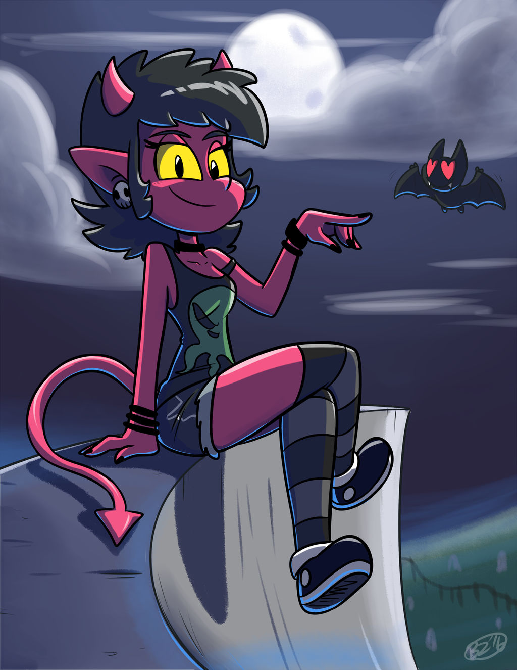 Olivia Ghoul: Night in the Graveyard