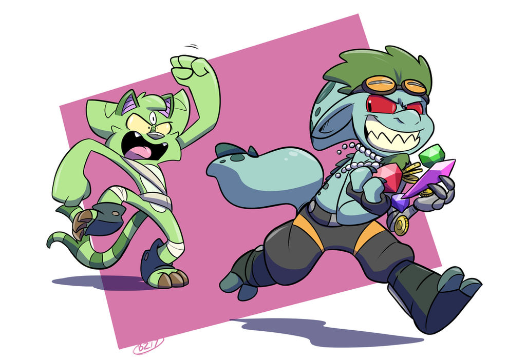 Commission: Sparks and Kolt