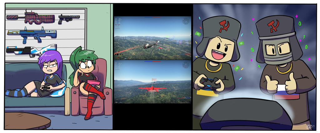 Gaming Deviantart Commission: Gaming Match by Jurassiczalar on DeviantArt
