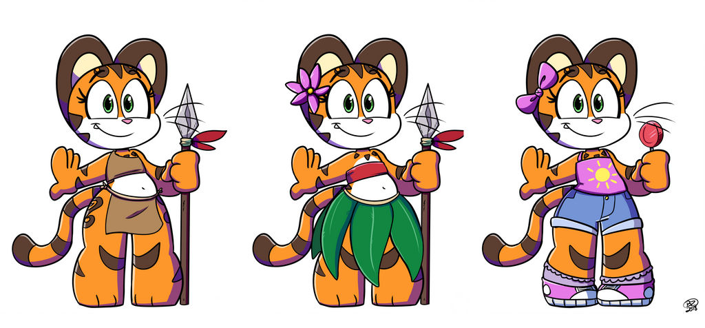 Kiki: Alternate Outfits