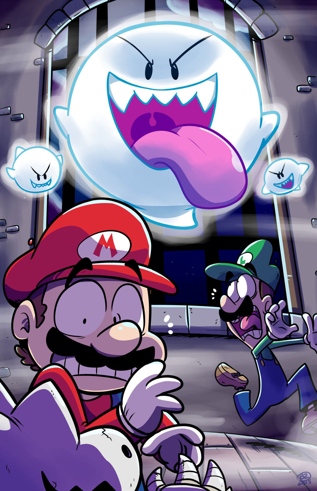 Mario and Luigi's Haunted Night