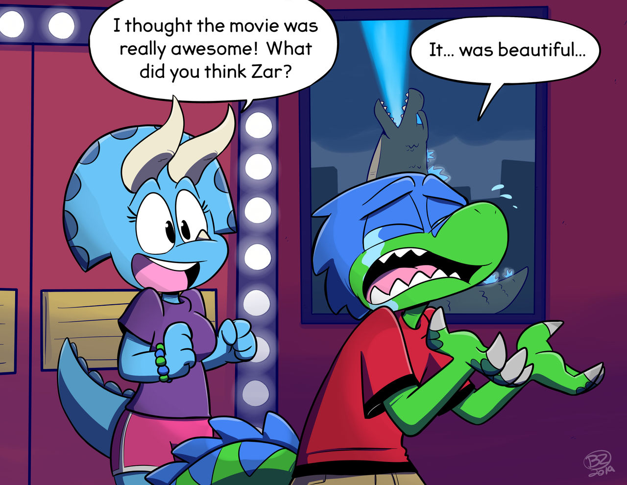 Dinos at the Movies