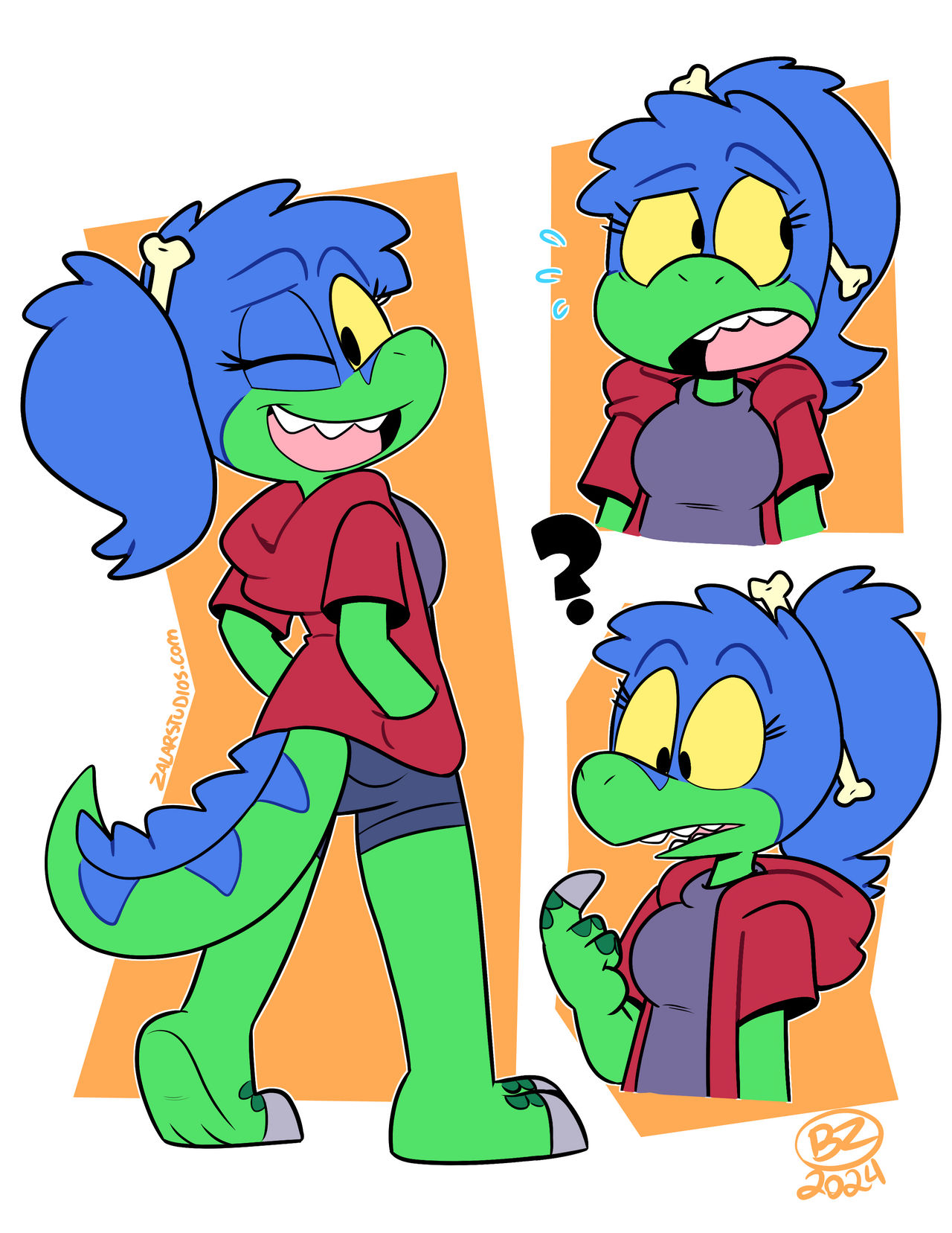 Zarla Rex Doodles