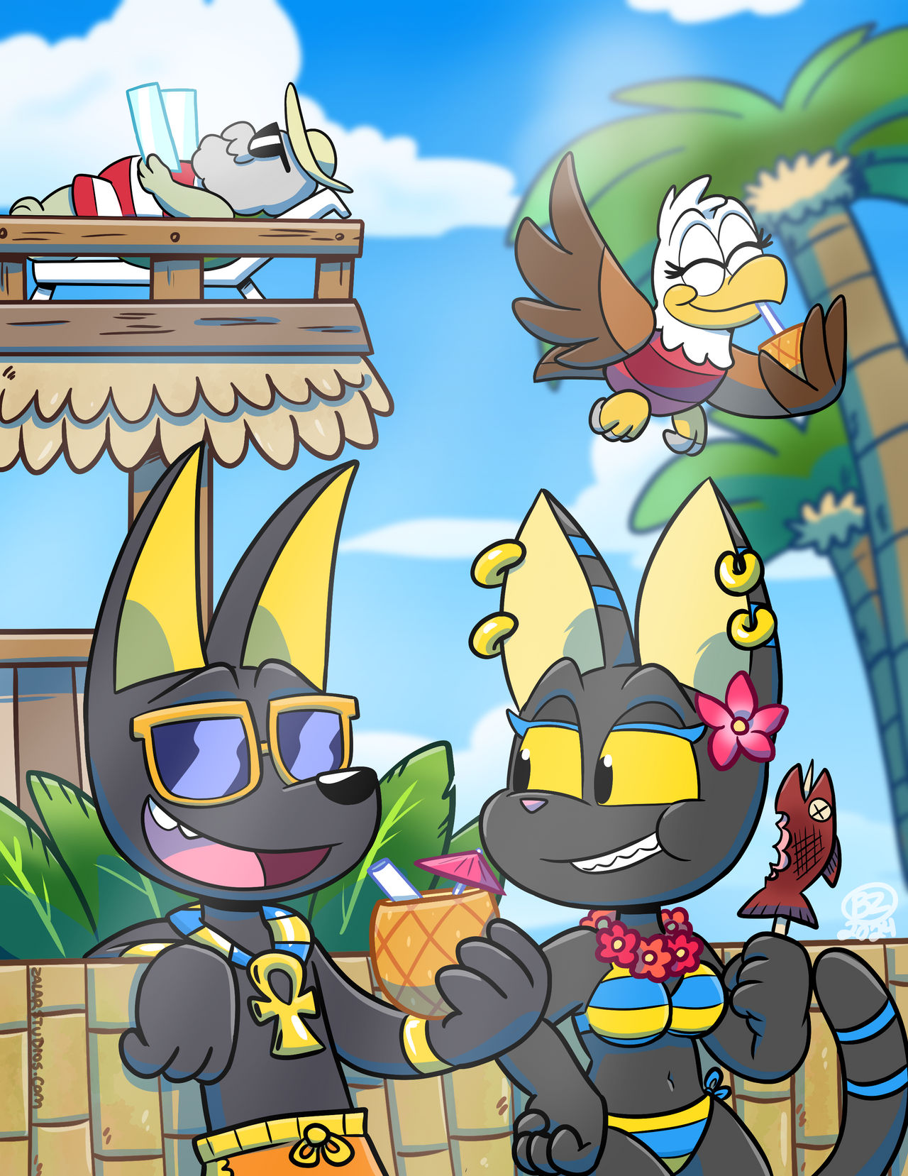 Temple Hunters on Vacation