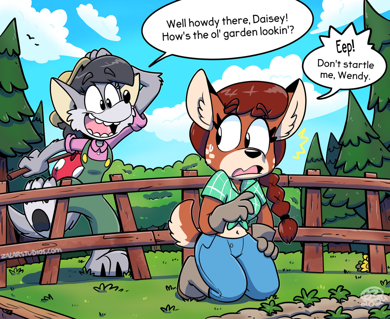 Wendy and Daisey