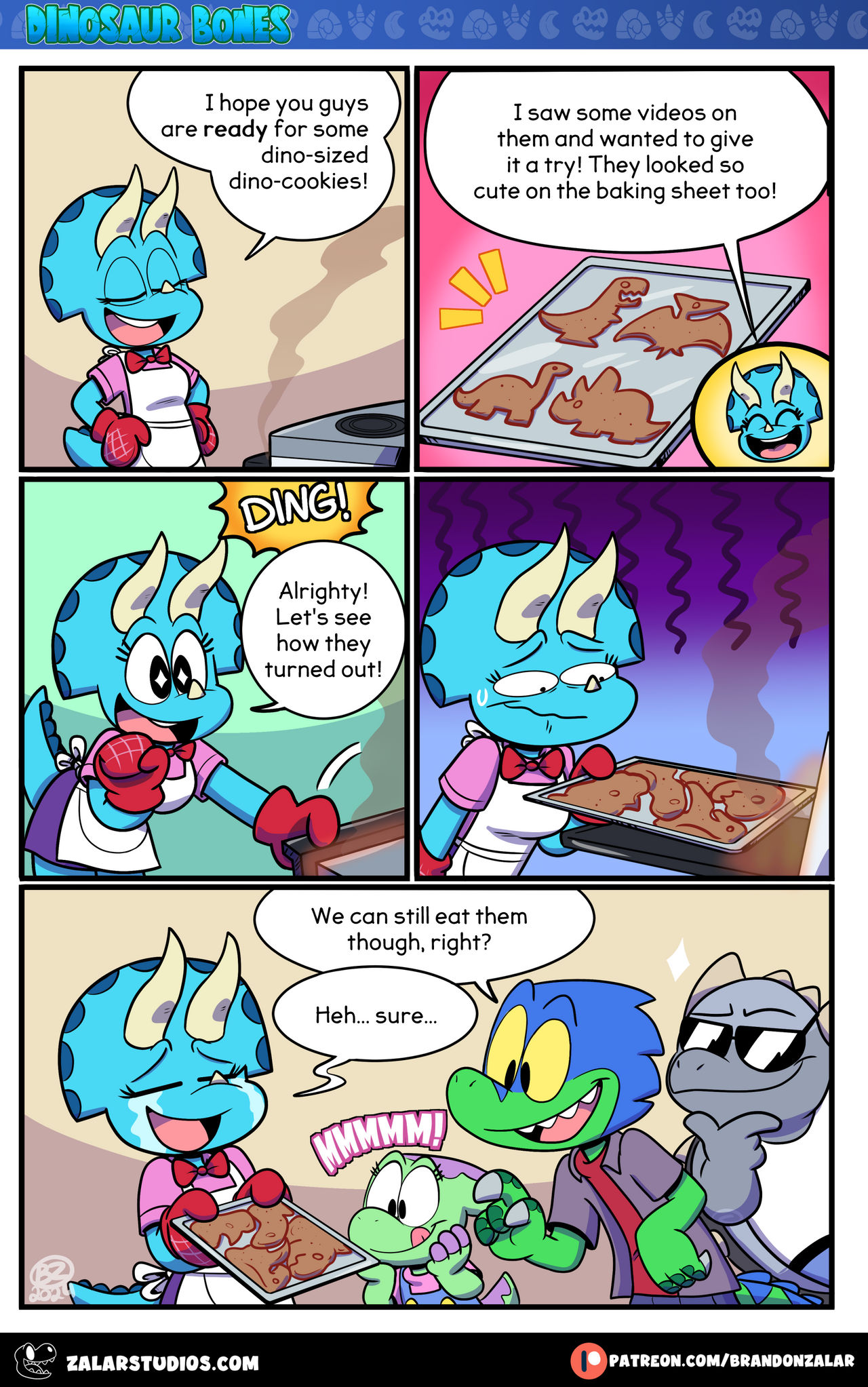 Dinosaur Bones: Dino Cookies