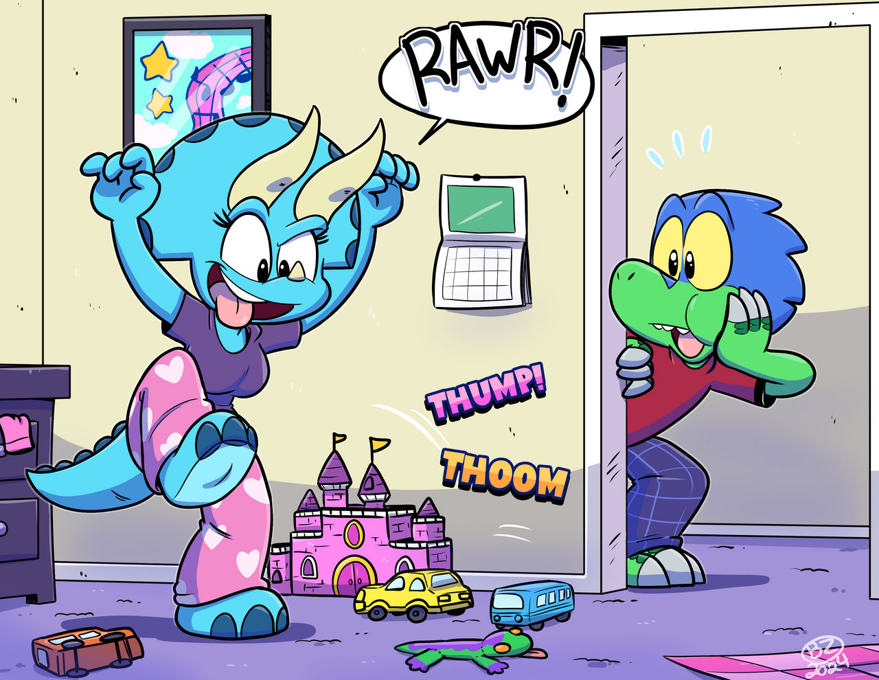 Trixie's Rampage (Commission)