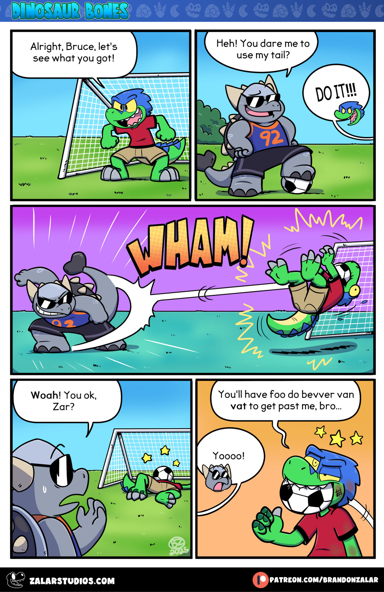Dinosaur Bones: Goalie