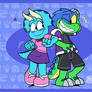 Trixie and Zarland: Dino BFFs