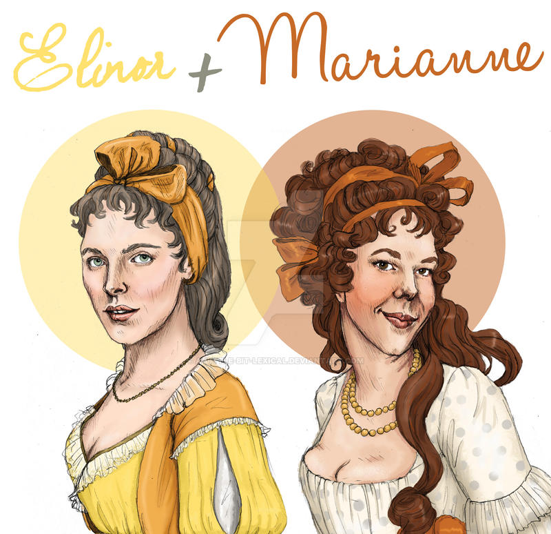 Elinor + Marianne by a-little-bit-lexical on DeviantArt