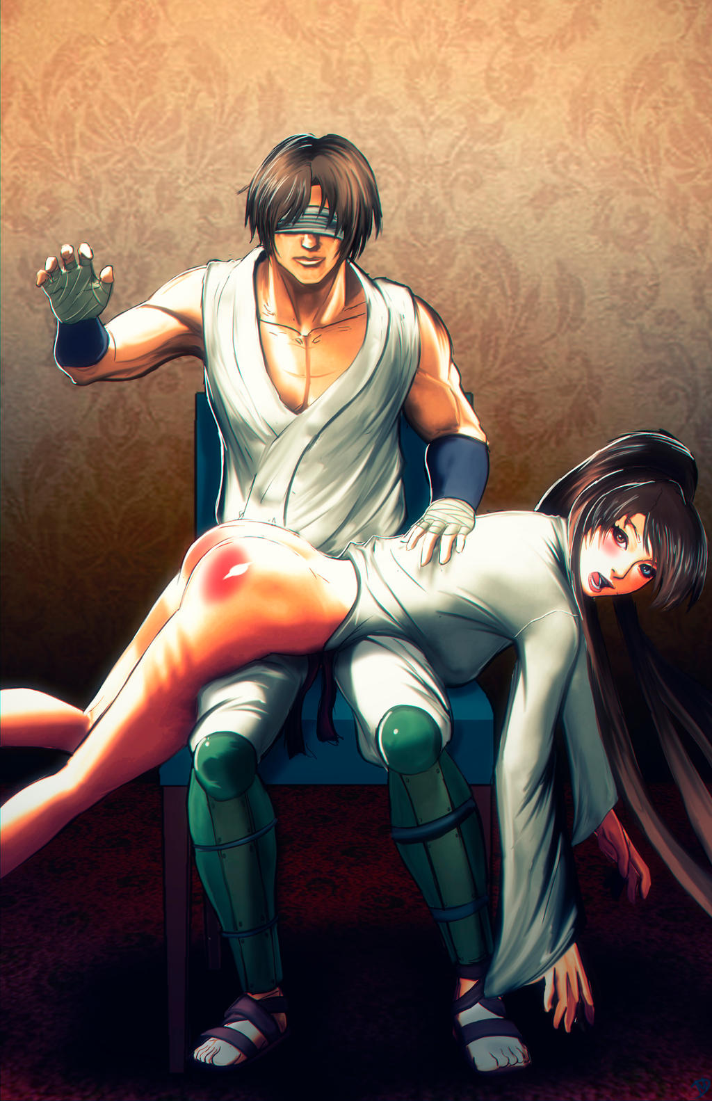 spanking epics spanking gallery Ginger Spanked OTK by Kiotokai on DeviantArt