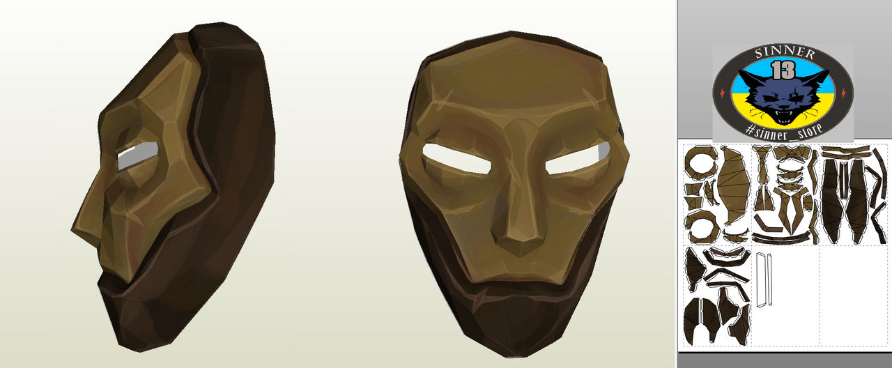 Reaper's Bones Mask by Sinnery32 on DeviantArt