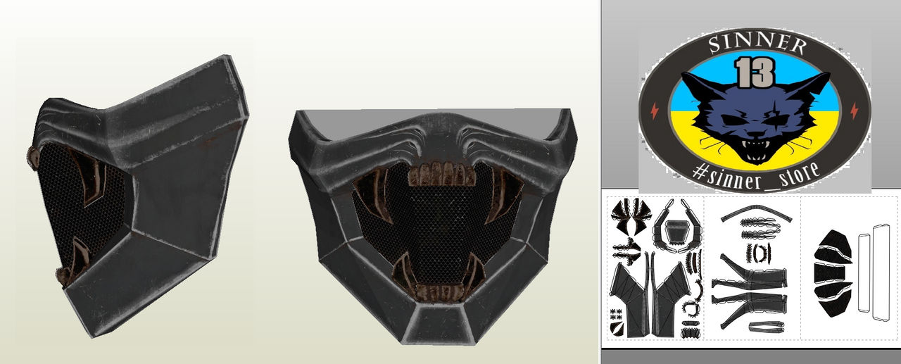 Oni Operator Mask by Sinnery32 on DeviantArt