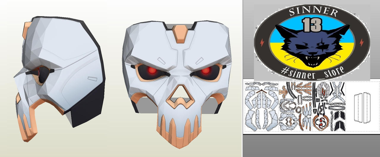 Mercy Kill Mask Mercy Vengeance mask by Sinnery32 on DeviantArt