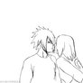 Sasusaku Kiss GIF Animation