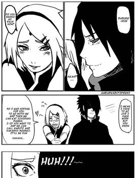 Sasusaku Doujinshi Not Perfect page 2