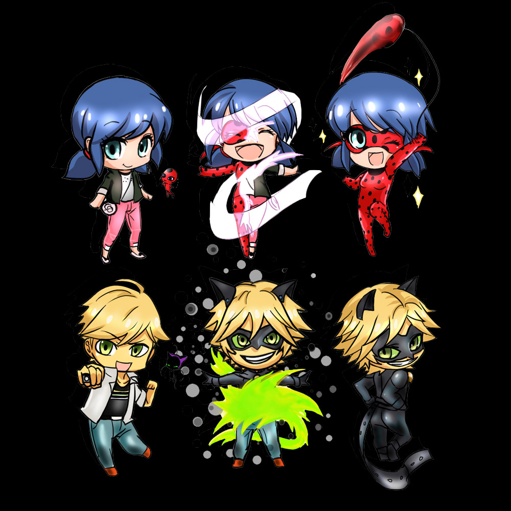 Chibi Miraculous Ladybug And Cat Noir By Ambarnarutofrek1 On Deviantart Chibi Miraculous Ladybug And Cat Noir By Ambarnarutofrek1 On Deviantart