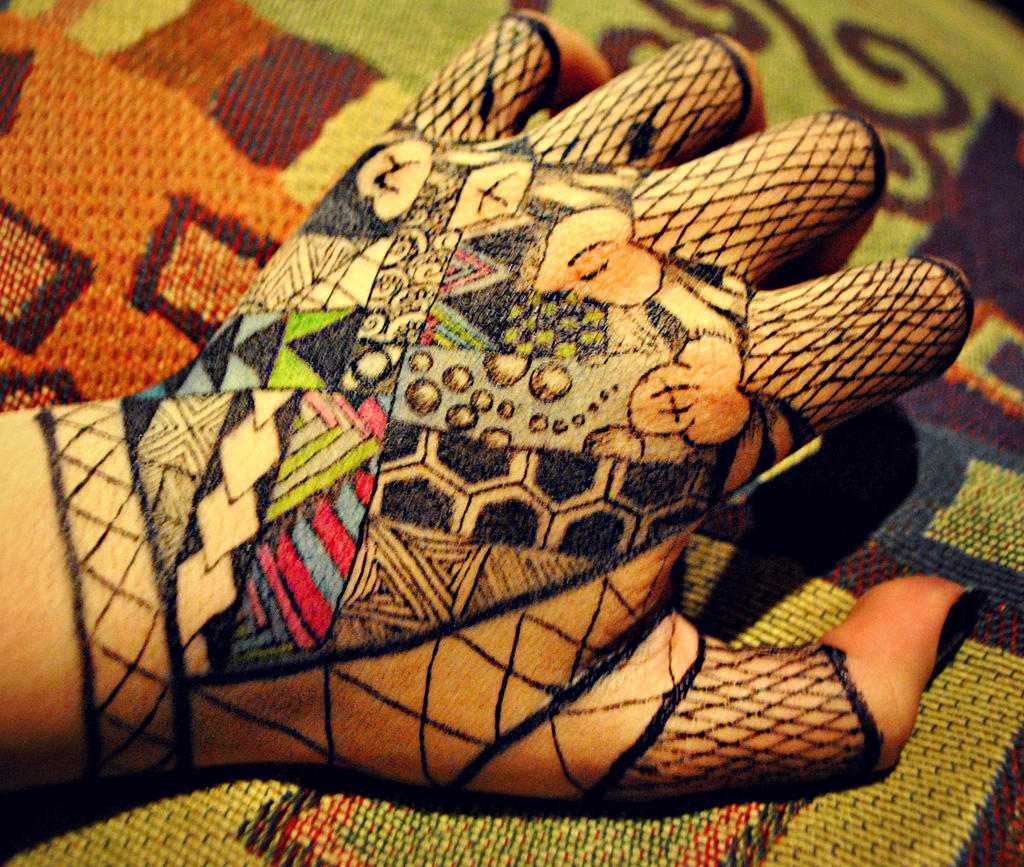 Colourful Glove