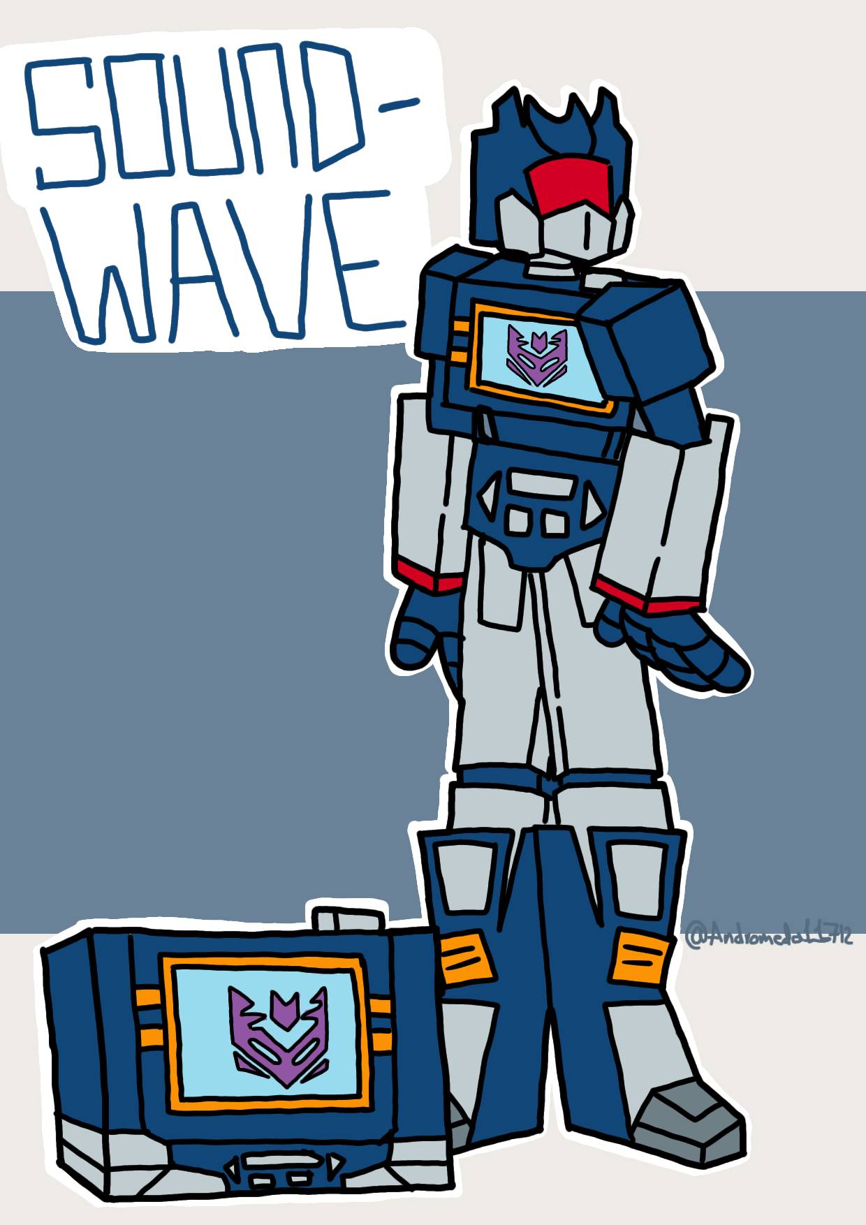 Soundwave Fanart by Andromeda11712 on DeviantArt