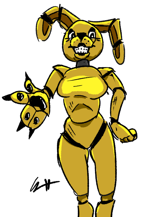 Invincible Spring Bonnie Spring Bonnie by ChikinStrip on DeviantArt