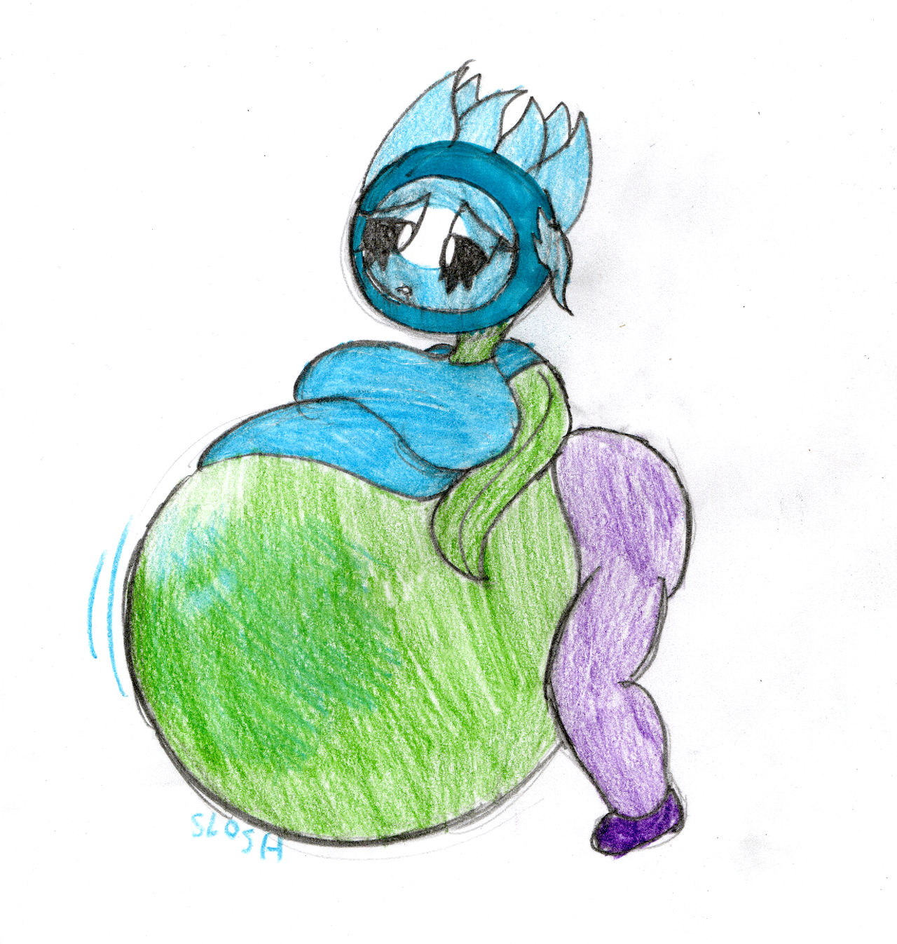 Deviantart Inflation Itchy Icy water inflation By Ozieluniverse by Shoorb-supreme on DeviantArt