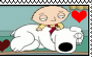 Family Guy-Brian X Stewie Stamp