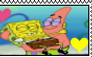 Spongebob Squarepants - Patrick X Spongebob Stamp