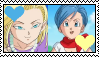 DBZ - Android 18 X Bulma stamp