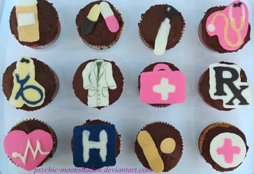 Medical Cupcakes