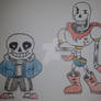 Sans and Papyrus.