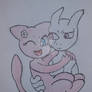 Mewie and Mewtwo