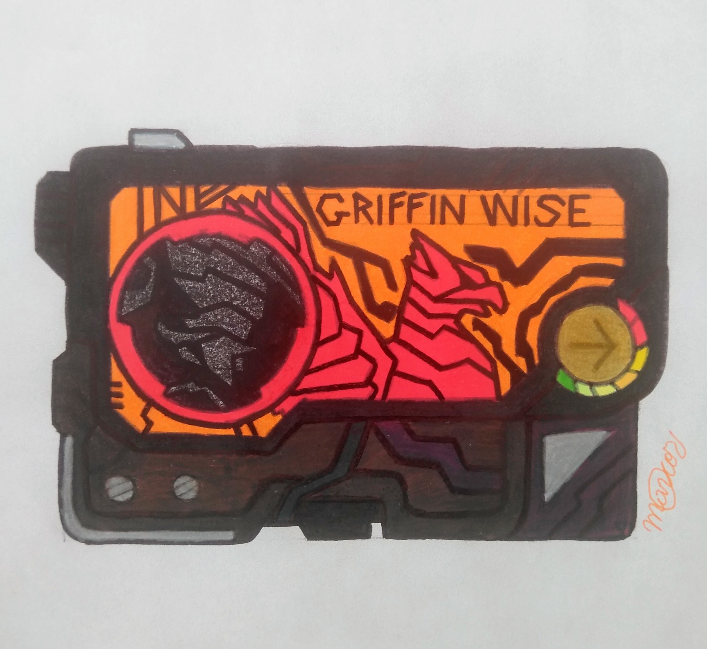 Griffin Wise Progrise Key by ShinyBunnyArt on DeviantArt