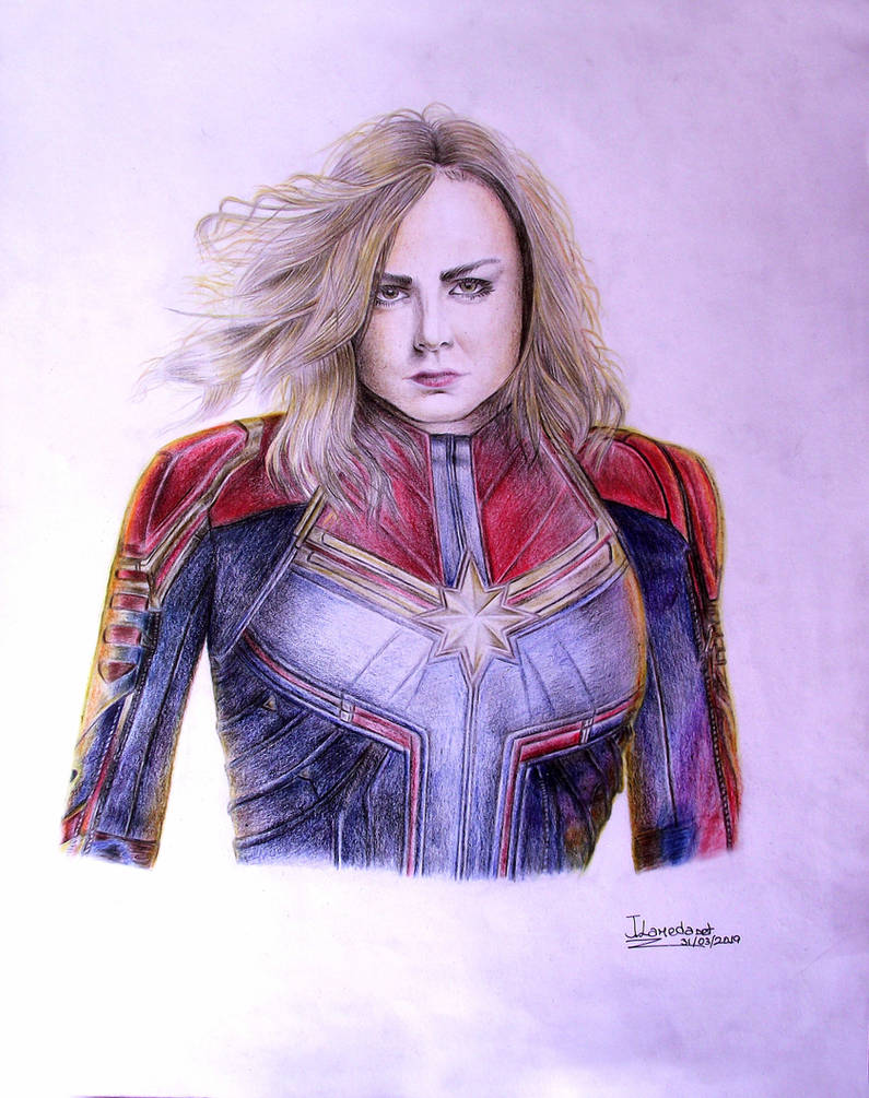 Captain Marvel by jlamedaart on DeviantArt