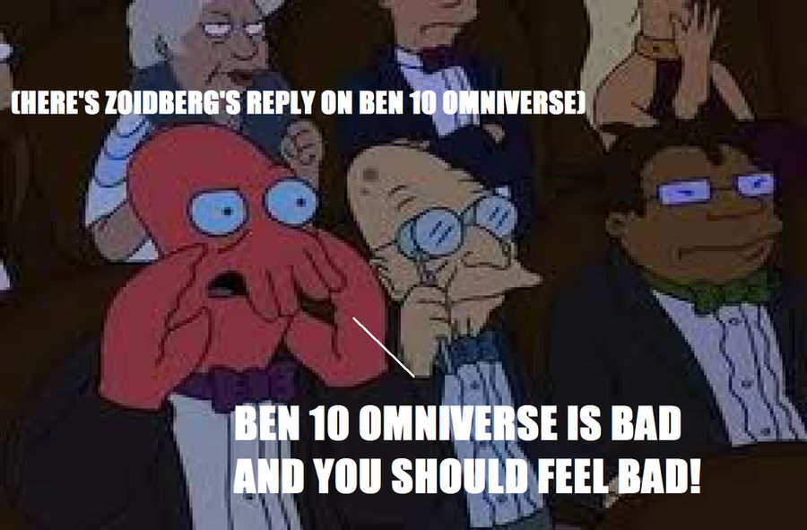 Zoidberg's Reaction to Ben 10 Omniverse