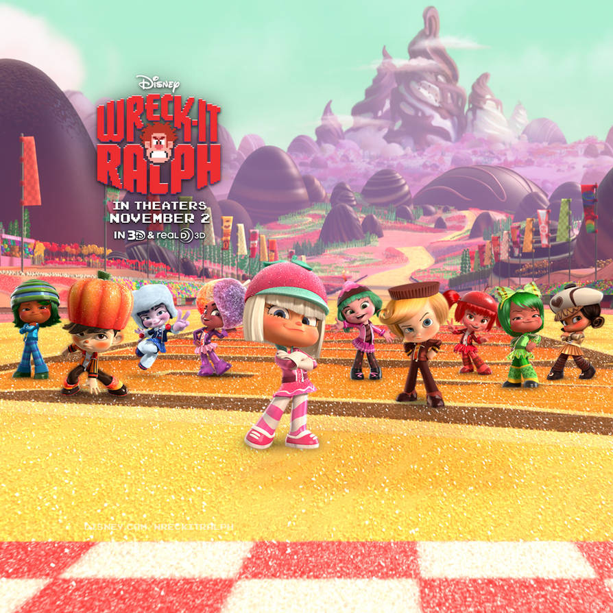Candy Racers The Racers from Sugar Rush Speedway by TRC-Tooniversity on DeviantArt
