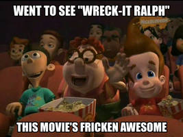 Jimmy, Carl and Sheen Went to See Wreck-it Ralph