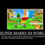 Super Mario 3D World Demotivational