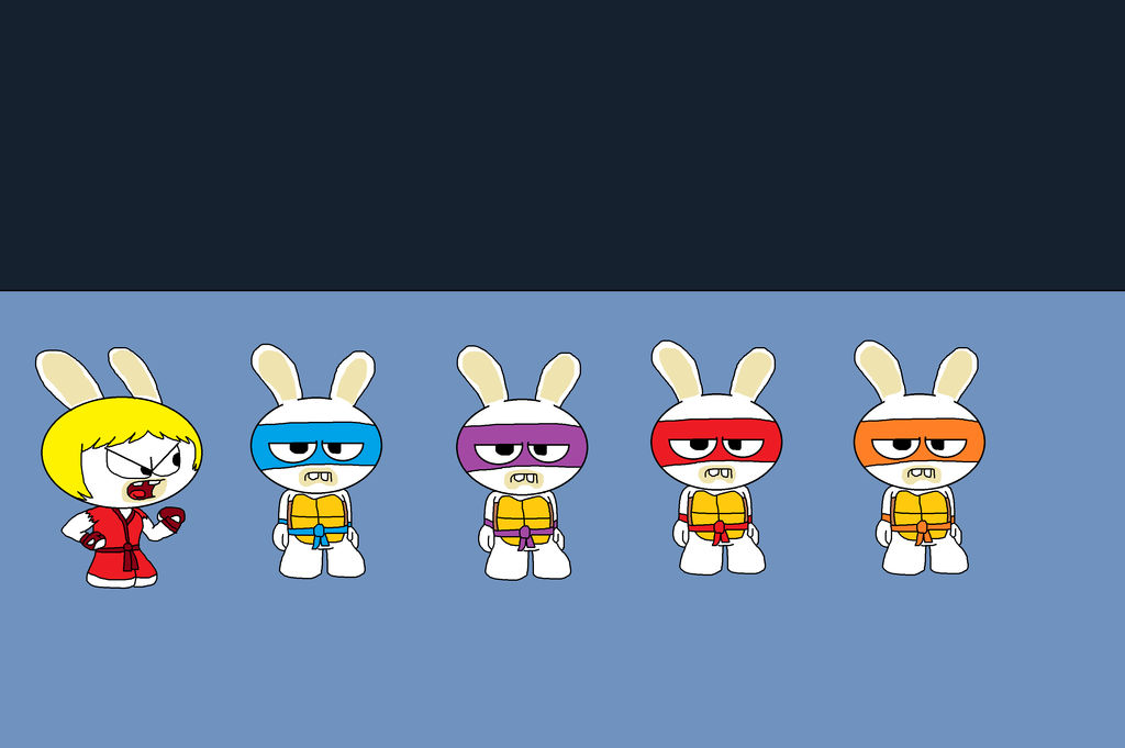 Kenji Rabbit Ken Rabbid and his Ninja Clan by TRC-Tooniversity on DeviantArt
