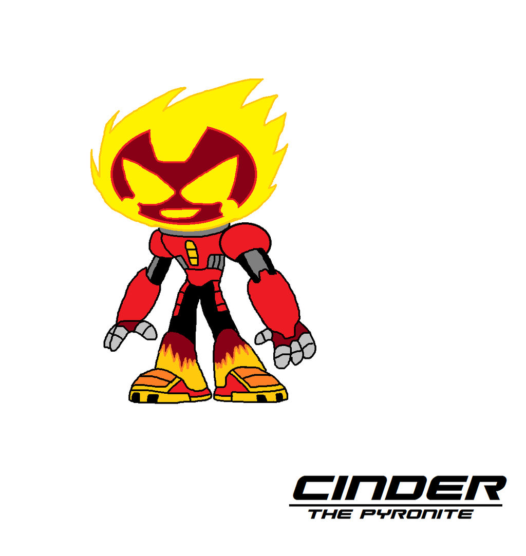 Cinder the Pyronite by TRC-Tooniversity on DeviantArt