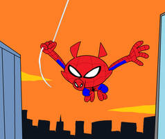 Look Out, There is a Spider-Pig!