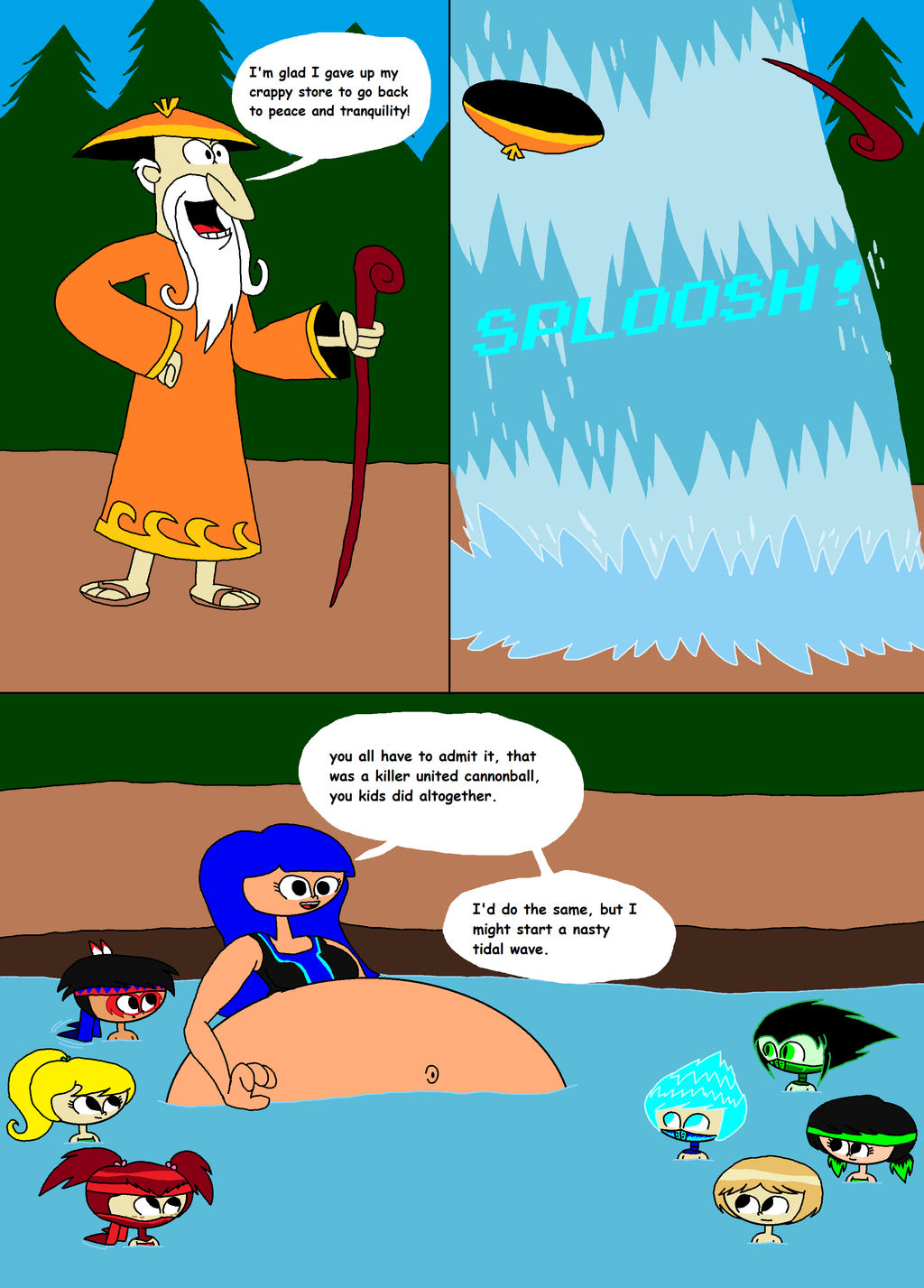 Cannonball Splashdown by TRC-Tooniversity on DeviantArt
